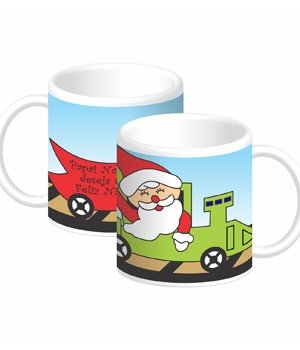 Caneca Reta Porcelana